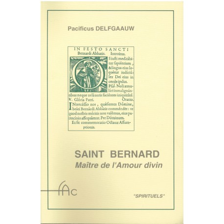 Saint Bernard : Maître de l'Amour divin